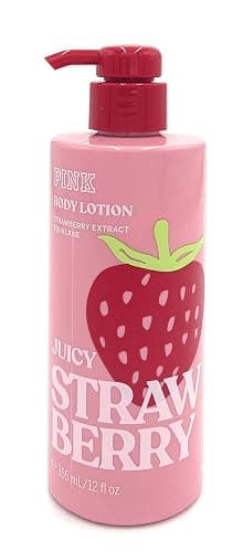 Victoria's Secret Pink Juicy Strawberry Body Lotion 12 Fl Oz - Image 1