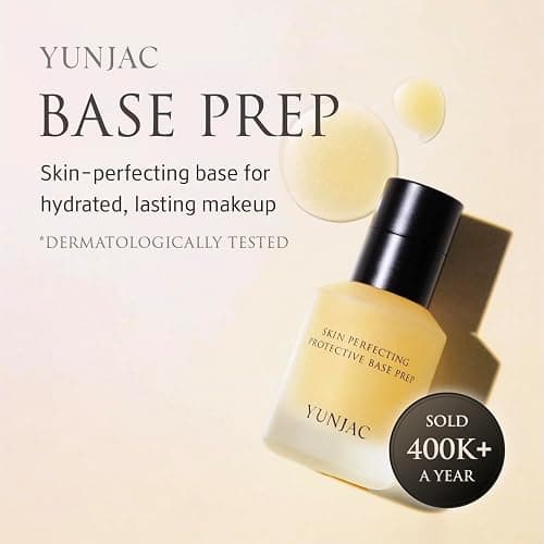 YUNJAC YUNJAC Base Prep (0.85 fl oz) - Grip Primer, Skin Perfecting Makeup Base for Korean Skin Prep. Silicone-Free, Serum Texture for Glowing, Flawless, and Long-Lasting Makeup thumbnail 2