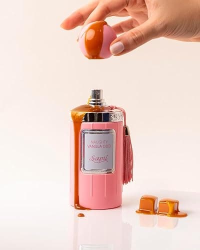 Sapil Naughty Vanilla Oud Eau De Parfum for Women – Long-Lasting Sweet Vanilla & Caramel Perfume with Musk, Amber & Oud – Luxury Arabic Gourmand Fragrance – 3.38 oz thumbnail 7