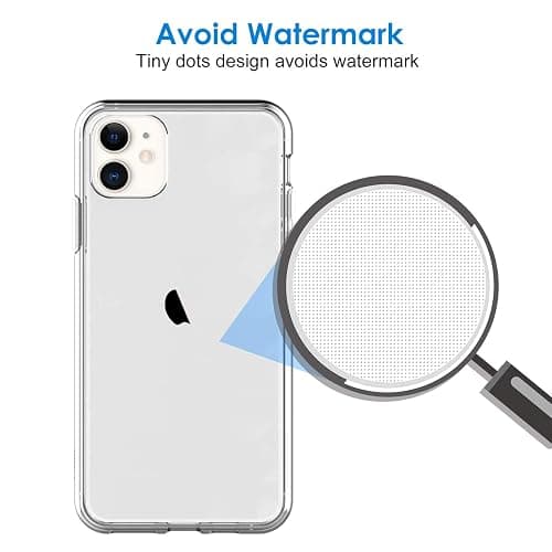 JETech Case for iPhone 11 6.1-Inch, Non-Yellowing Shockproof Phone Bumper Cover, Anti-Scratch Clear Back (Clear) thumbnail 5