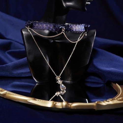HOYOVERSE GENSHIN IMPACT Furina Impression Series - Multipurpose Choker Necklace&Two-Layered Ribbon Bracelet thumbnail 4