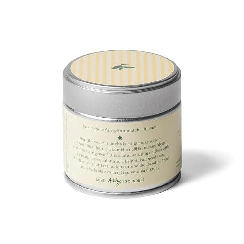 Nami Matcha | Okumidori First Harvest – 30g | USDA Organic, Smooth & Vibrant Green Tea Powder | Antioxidant-Rich, L-Theanine for Calm Energy thumbnail 2