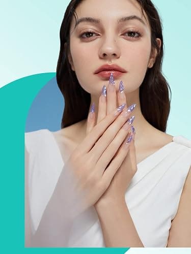 Deciniee Nageltips, 240 Stück Volle Abdeckung Quadratische Gerade Nagelspitzen Nails Tips für Gelnägel, 12 Größen Nail Tips, Soft Gel Nageltips Nagelspitzen für Nagelstudios und Diy Nail Art Zu Hause thumbnail 7