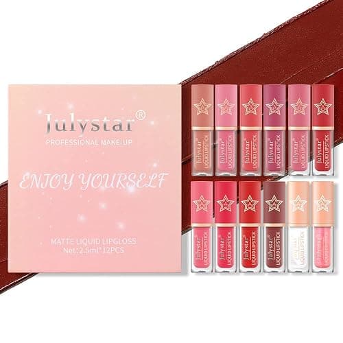 Lip Gloss for Kids Girls 8 Years Old 2.5ml X 12 Shades Set Lipstick For Beautiful And Long Lasting Makeup Non Sticky And Non Fading Moisturizing Lip And Cheek Tint Lip Gloss Girls Teenager thumbnail 2