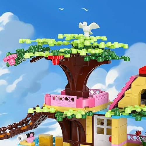 RAVAYO Creative Tree Building Block Set,958pcs Mini Brick Toy for Kids Girls Age 10 11 12 14 thumbnail 5