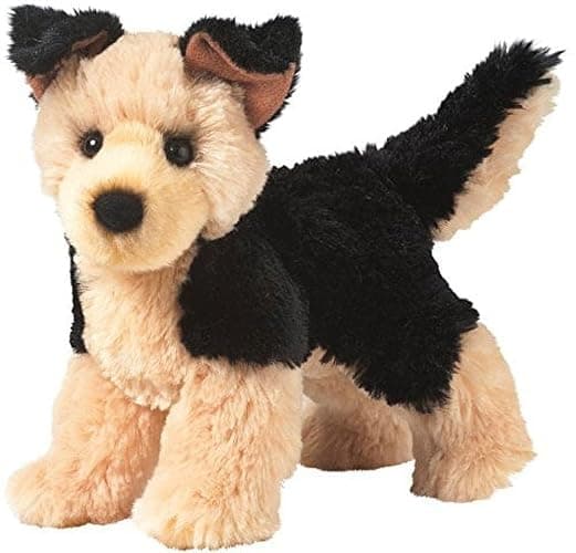 Douglas Sheba German Shepherd Dog Plush Stuffed Animal | 8-Inch Long - Image 1
