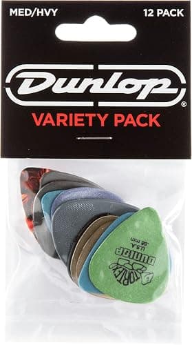 Jim Dunlop Guitar Pick MD/HV Variety Pack - 12 Pack - Image 1