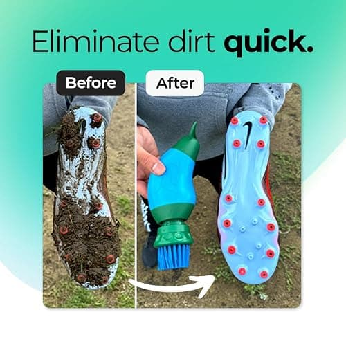 BootBuddy Shoe & Boot Cleaner Brush – Footwear Cleaning Kit for Hiking Boots, Golf Shoes, Football Boots, Running Shoes & Wellies – Cleans Mud, Dirt & Stains in Minutes – As Seen on Dragons’ Den thumbnail 4