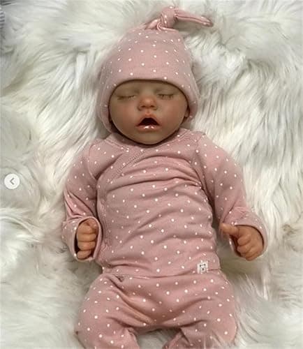 GYCV Newborn Baby Dolls Twins Girls 18 Inch Real Life Babies That Look Real Full Body Silicone Realistic Baby Dolls Real Looking Reborn Dolls Lifelike Babies Birthday Gifts Set for Kids thumbnail 3