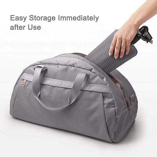 Heat Resistant Mat for Hair Tools, Silicone Heat Mat & Holder for Curling Iron, Professional Curling Iron Mat for Countertop, Portable Travel Flat Iron Heat Mat Pad Pouch Case Cover - Gray thumbnail 4