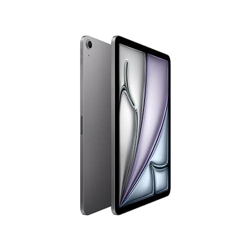 Apple iPad Air 11-inch with M3 chip Built for Apple Intelligence, Liquid Retina Display, 256GB, 12MP Front/Back Camera, Wi-Fi 6E, Touch ID, All-Day Battery Life — Space Gray thumbnail 2