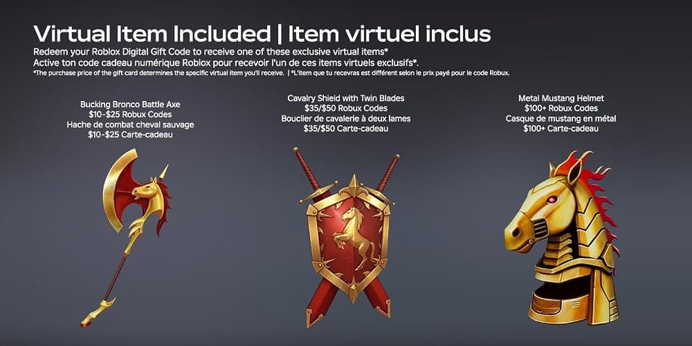Roblox Digital Gift Code [Redeem Worldwide - Includes Exclusive Virtual Item] 2,500 Robux - PC [Online Game Code] thumbnail 2