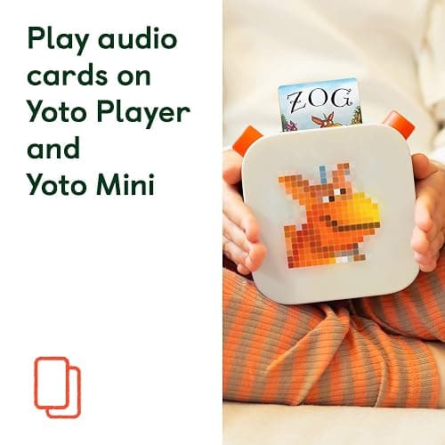 Yoto Make Your Own Cards – 5 Blank Audio Cards for Use with Kids Yoto Player & Mini Bluetooth Speaker, Play Audiobook Stories Music Radio Podcasts Learning Activities, Fun Gift for Children All Ages thumbnail 6
