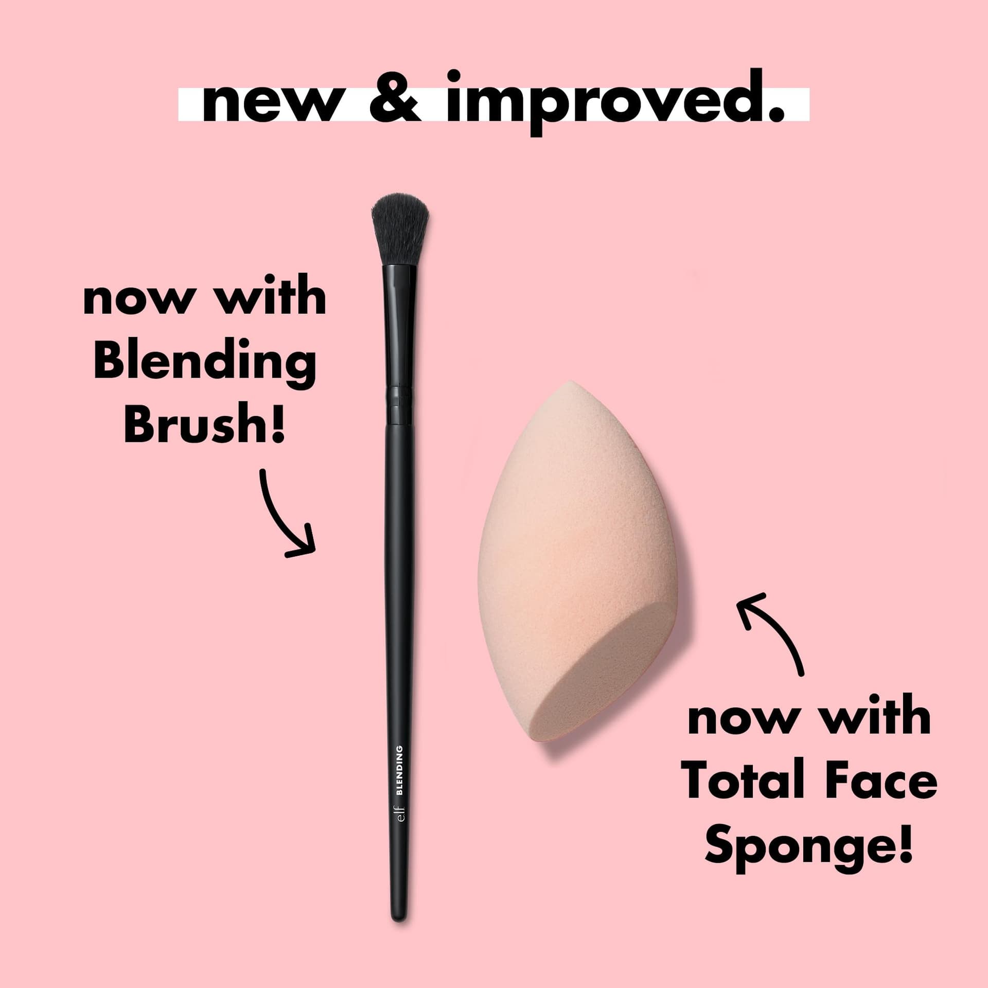 e.l.f. Full Face & Eye Makeup Brush Set, 11 Makeup Brushes For Foundation To Bronzer, Eyeshadow & More, Vegan & Cruelty-Free thumbnail 4
