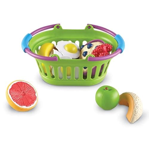 Learning Resources New Sprouts Healthy Breakfast - Pretend Play Food Toys for Toddlers, Fine Motor Skills, Gifts for Boys and Girls, 11 Pieces, Ages 18 months thumbnail 3