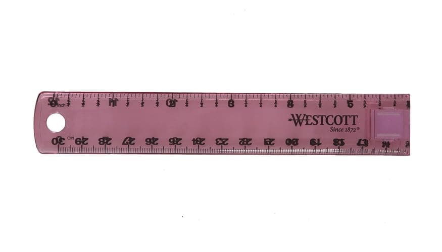 Acme Westcott Plastic Folding Ruler, Colors Vary (15390) thumbnail 3