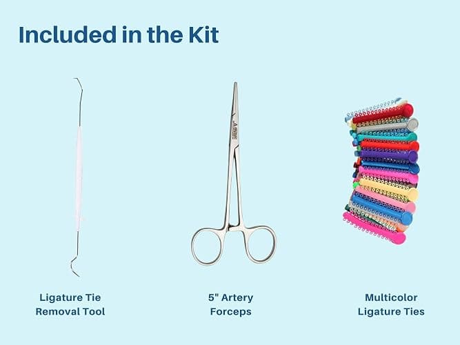 Ligas para Brackets Ortodoncia Dental braces color changing kit orthodontic Dental Ligature Ties for Brackets Change Braces Color Easily DIY Braces Color Kit 1040pcs thumbnail 3