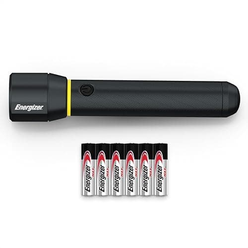 ENERGIZER LED Flashlight Vision PRO, Ultra Bright 1000+ Lumens, IPX4 Water Resistant, Aircraft-Grade Aluminum LED Light, Rugged Metal Flash Light for Outdoors, Emergency Power Outage, Black thumbnail 6