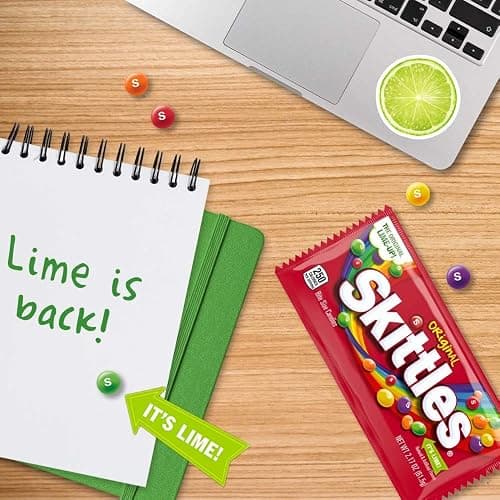 SKITTLES Original Chewy Candy, Full Size 2.17 oz Individually Wrapped Packs of Full Size Candies 36 Count thumbnail 7