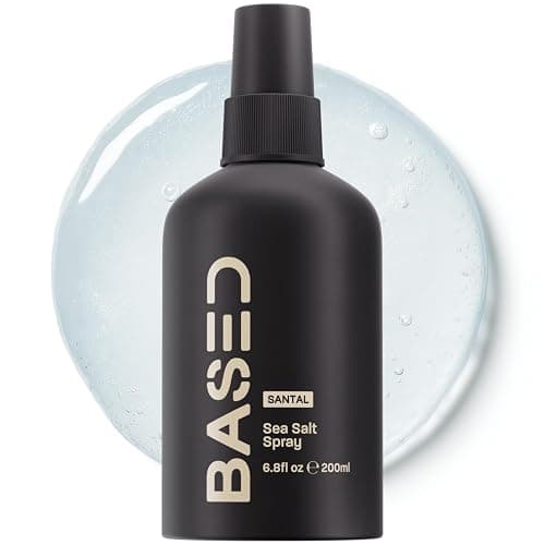 BASED Sea Salt Spray, Natural Finish Sea Salt Spray for Hair, Volumizes & Texturizes, Infused with Kelp & Vitamin B5, Light & Non-Greasy, Paraben, Sulfate, Phthalate Free, 6.8 oz (Pack of 1) - Image 1