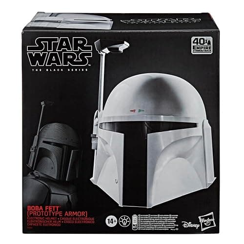 STAR WARS The Black Series Life Size Prop Replica - Boba Fett Prototype Armor Electronic Helmet thumbnail 3