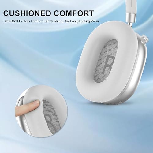 FOFUN NC95 Hybrid Active Noise Cancelling Headphones with Knob Control, 65H Playtime Over Ear Headphones Wireless Bluetooth 6.0, App Control, Hi-Res Audio, Comfort Fit, Clear Calls for Travel/Workout thumbnail 10
