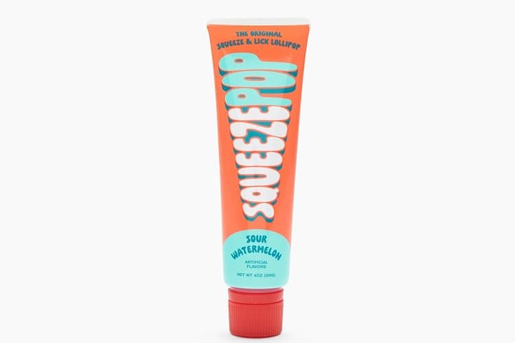 Squeeze Pop | Sour Watermelon | Sour Liquid Candy | Brought To You By Iconic Candy | 4oz Tube - Image 1