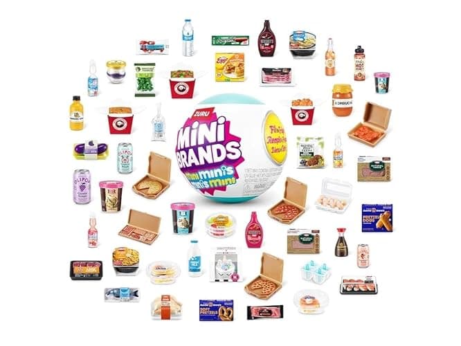 Zuru Mini Minis Refrigerator + 3 Capsules, Fill The Fridge Set, Mini Brands thumbnail 5