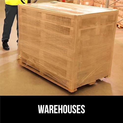 Gorilla Grip 500% Stretch Film Heavy Duty Plastic, 1200ft Shrink Wrap Roll 17" Puncture Resistant, Industrial Strength for Shipping, Pallet Storing, Moving, Packing Furniture Protection 1 Pack Clear - 1 - 17" - 1200 FT Roll thumbnail 8