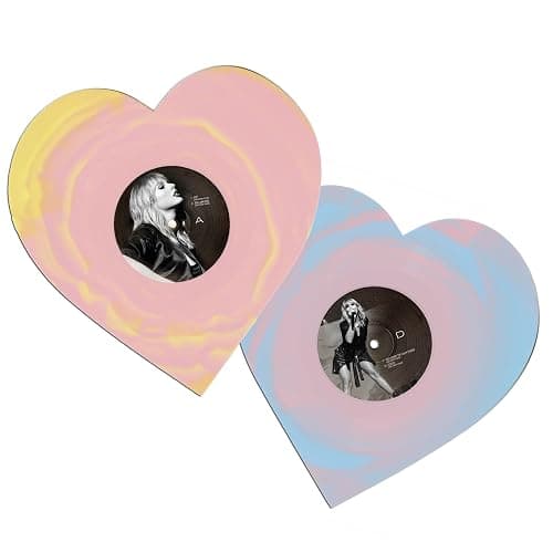 Lover - Live From Paris Heart Shaped Webstore Exclusive Pink & Blue Marble with Clear Slipcase - Image 1