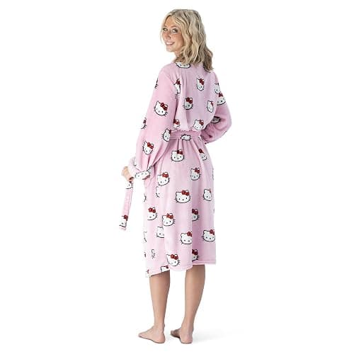 NORTHWEST Hello Kitty Womens Silk Touch Lounge Robe thumbnail 3