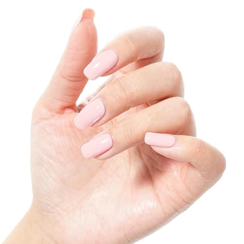 MAYCHAO 15ML Gel Nail Polish 1Pc Gel Polish Soak Off UV LED Nail Polish Nail Art Starter Manicure Salon DIY at Home, 0.5 OZ Creamy Pink thumbnail 5
