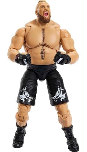 Mattel WWE Brock Lesnar Ultimate Edition Action Figure with Interchangeable Accessories, Articulation & Life-Like Detail, 6-inch thumbnail 4