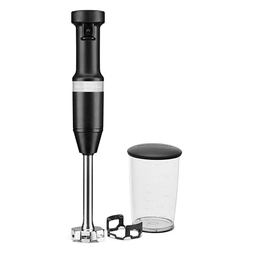 KitchenAid Variable Speed Corded Hand Blender KHBV53, Matte Black thumbnail 3