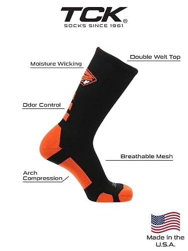TCK Oregon State Beavers Socks Baseline Crew thumbnail 3