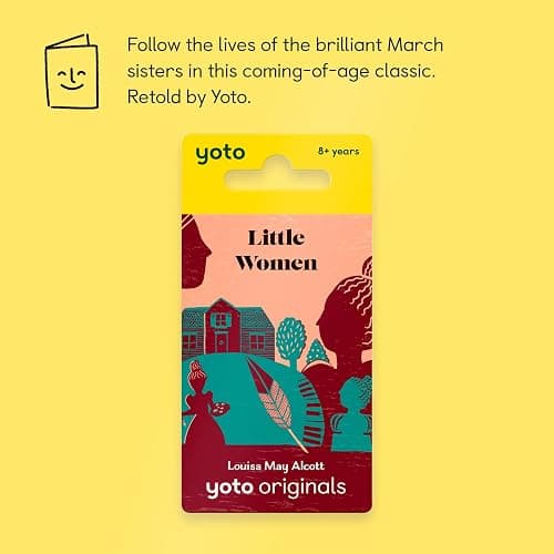 YOTO Classics: Little Women – Kids Audio Card for Use with Player & Mini All-in-1 Audio Device, Educational & Screen-Free Listening with Fun Stories for Playtime Bedtime & Travel, Ages 8+ thumbnail 2