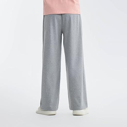 MIANZHI Girls High Waisted Pants Girls Casual Pants Kids Wide Leg Long Trousers with Pockets 5-14 Years thumbnail 5