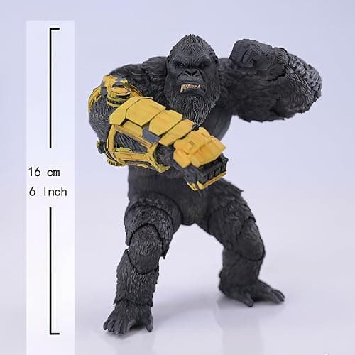 Pipigirl Hiya King of Monsters Movie Monster Series Action Figure, 6Inch King Kong Exquisite Dolls, Collectible Model Decoration thumbnail 3