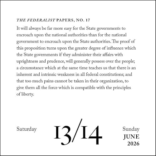 Hamilton 2026 Day-to-Day Calendar: An American Musical thumbnail 4