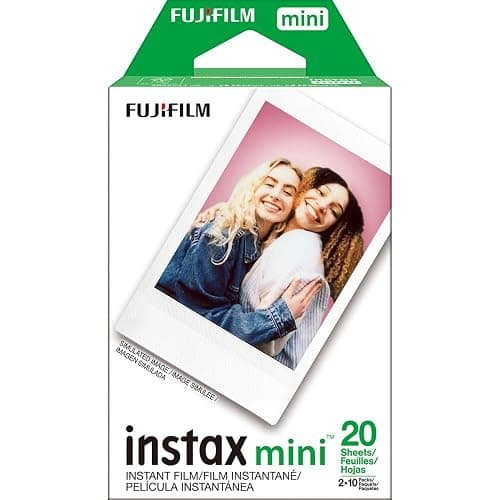Fujifilm Instax Mini Instant Camera Film (20 Photo Exposure) Bundle with 6AVE Microfiber Cleaning Cloth thumbnail 2
