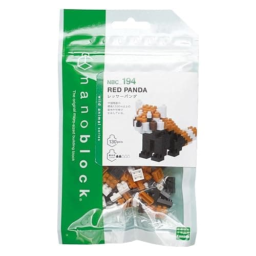 nanoblock - Animals - Red Panda, Collection Series Building Kit thumbnail 5
