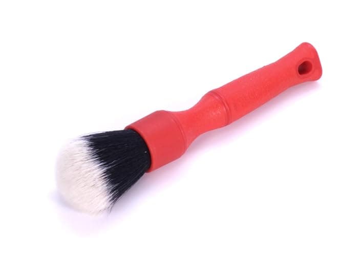 Detail Factory - TriGrip Ultra-Soft Detailing Brush Set - Scratch-Free Cleaning for Exterior, Interior Panels, Emblems, Badges, Gauges, Infotainment Screen - Red thumbnail 8