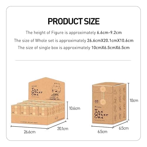 POP MART Hirono The Other One Blind Box Figures, Random Design Box Toys for Modern Home Decor, Collectible Toy Set for Desk Accessories, 1PC thumbnail 3