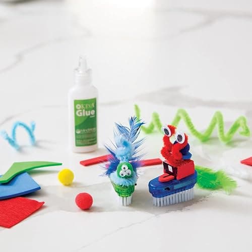 Mindware KEVA Maker Bot Maze, Stem Building Kit Gift for Kids, Includes Wooden Blocks, Motorized Bot, Balls, and More thumbnail 7