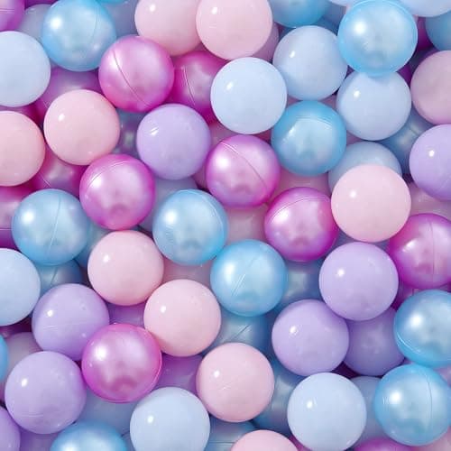 STARBOLO Ball Pit Balls for Toddlers Phthalate Free BPA Free Non-Toxic Crush Proof Play Balls for Toddlers Kids Pool Playhouse Pack of 100 200 500 - Image 1