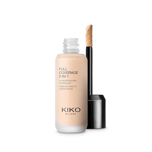 KIKO Milano Full Coverage 2-in-1 Foundation & Concealer 01 - WR 01, Fond De Teint/Correcteur 2 En 1 À Couvrance Élevée - Image 1