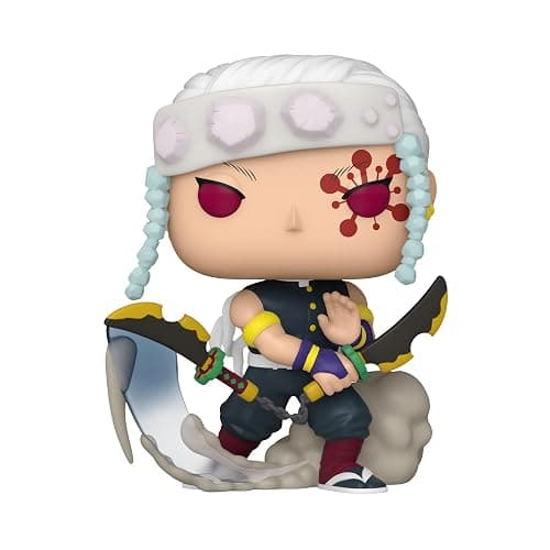 Funko POP! Animation: Demon Slayer - Tengen Uzui - 1/6 Odds for Rare Chase Variant - Metallic - Collectable Vinyl Figure - Gift Idea - Official Merchandise - for Kids & Adults - Anime Fans thumbnail 2