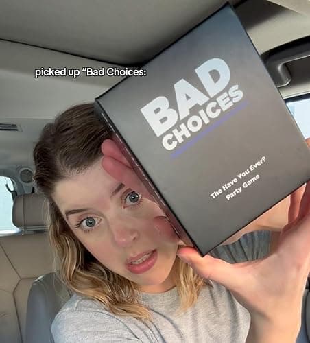BAD CHOICES Party Game - The Have You Ever? Game - Hilarious Adult Card Game for Fun Parties and Board Games Night with Your Friends thumbnail 7