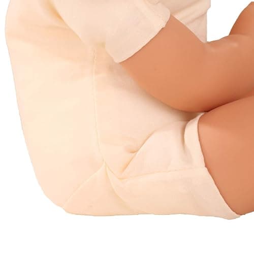 Götz 1320588 Muffin Baby Traumblume Puppe 33 cm Babypuppe Blaue Schlafaugen | 4-tlg, ohne Haare, Weichkörper, für Kinder ab 18 Monaten, waschbar, mit Schnuller thumbnail 3