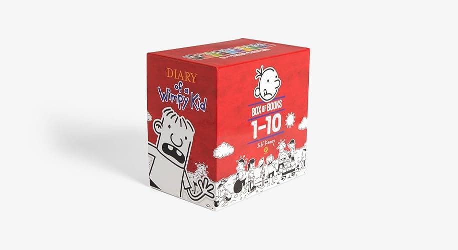 Diary of a Wimpy Kid Box of Books 1–10 Hardcover Gift Set thumbnail 4